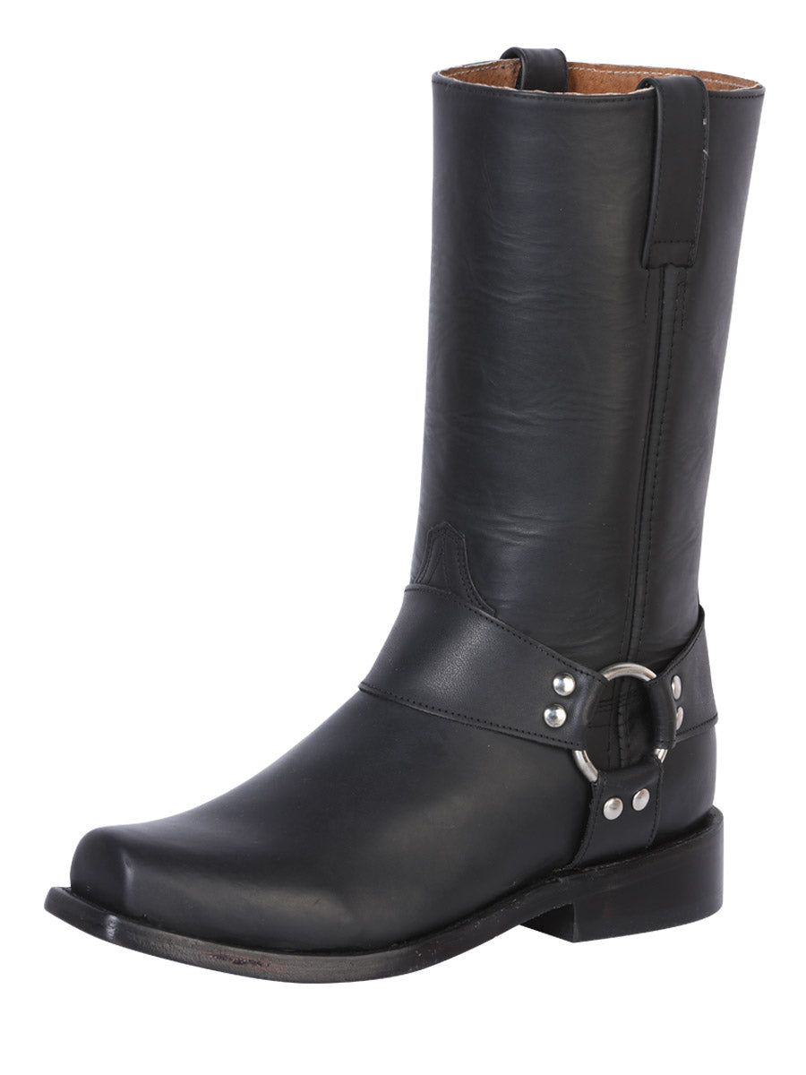 Bota El General Biker - Negro Encerado 134