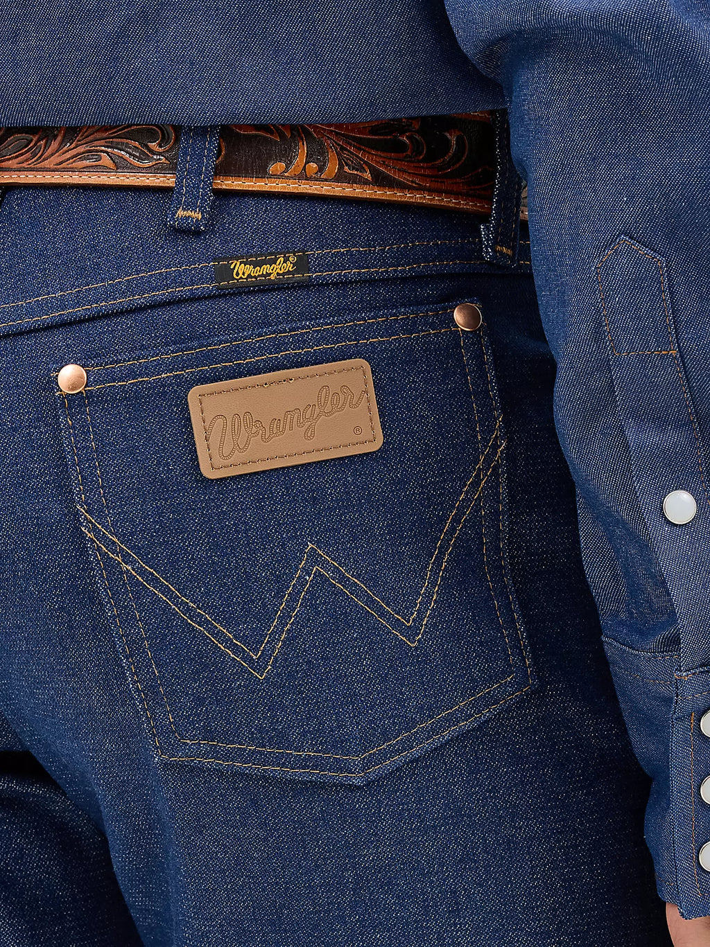 Wrangler - Pantalones vaqueros Cowboy Cut® Original Fit para hombre - 0013MWZ