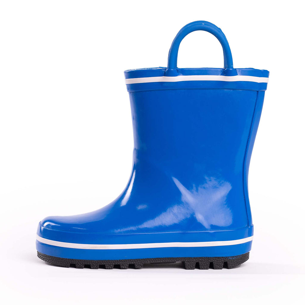 Norty Toddler Rain Boots - Blue/White Color -  39817