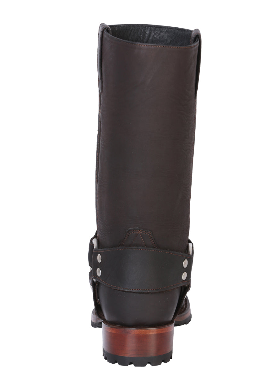 Bota El General Biker - Marrón Oscuro Crazy 40673