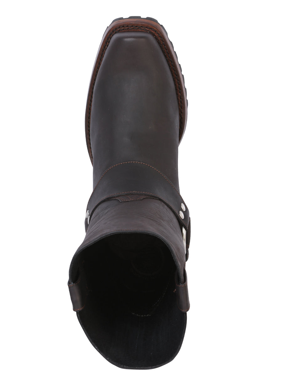 Bota El General Biker - Marrón Oscuro Crazy 40673