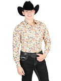 Men's El General Khaki Western Shirt 44324
