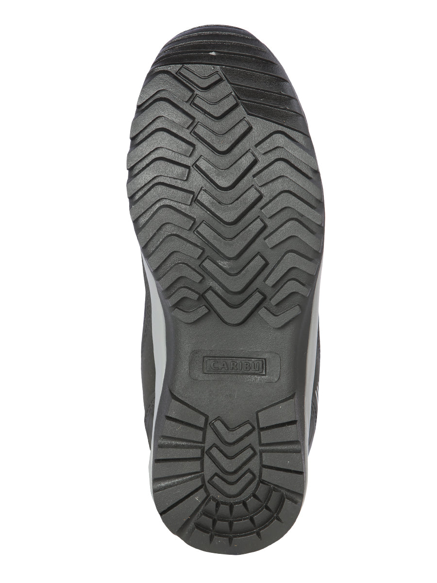Men's Work Shoe Caribu - Synthetic finish - Black/Grey 44363