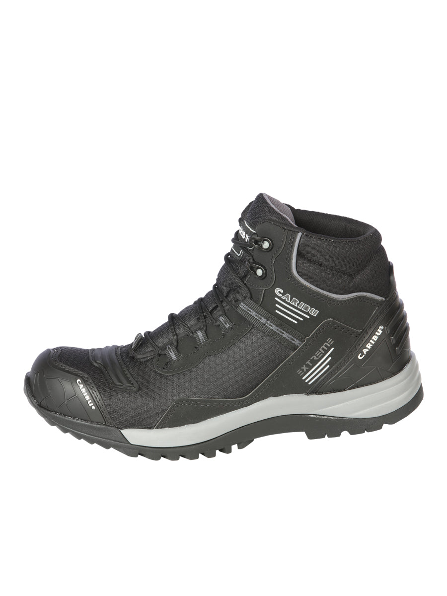 Men's Work Shoe Caribu - Synthetic finish - Black/Grey 44363