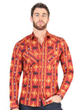 Camisa informal de manga larga de El General Brick 44400