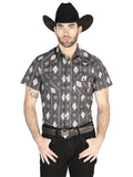 Men's El General Western Shirt - Black 44462
