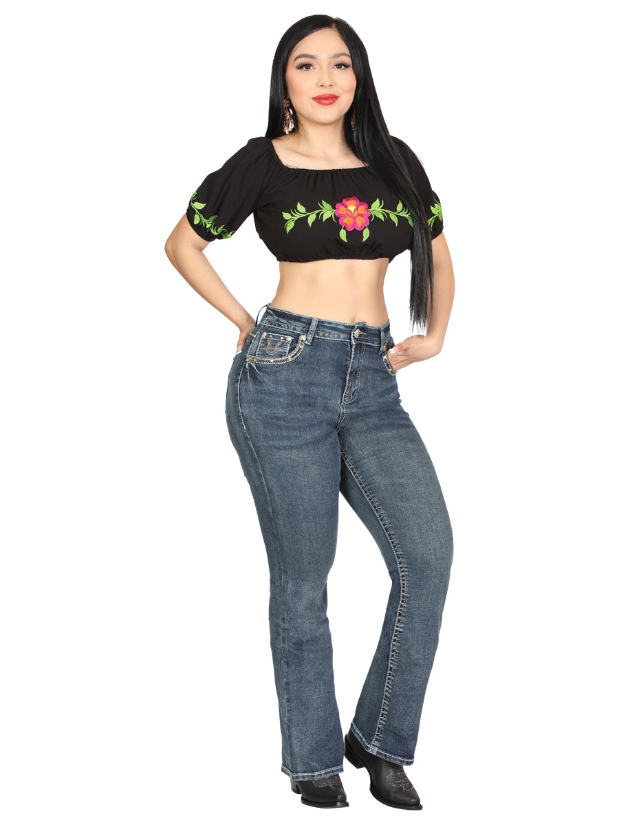 Jeans vaqueros bootcut Centenario - Azul oscuro 45029