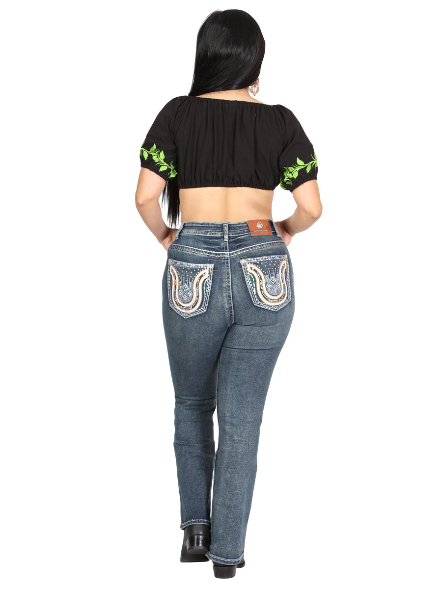 Jeans vaqueros bootcut Centenario - Azul oscuro 45029