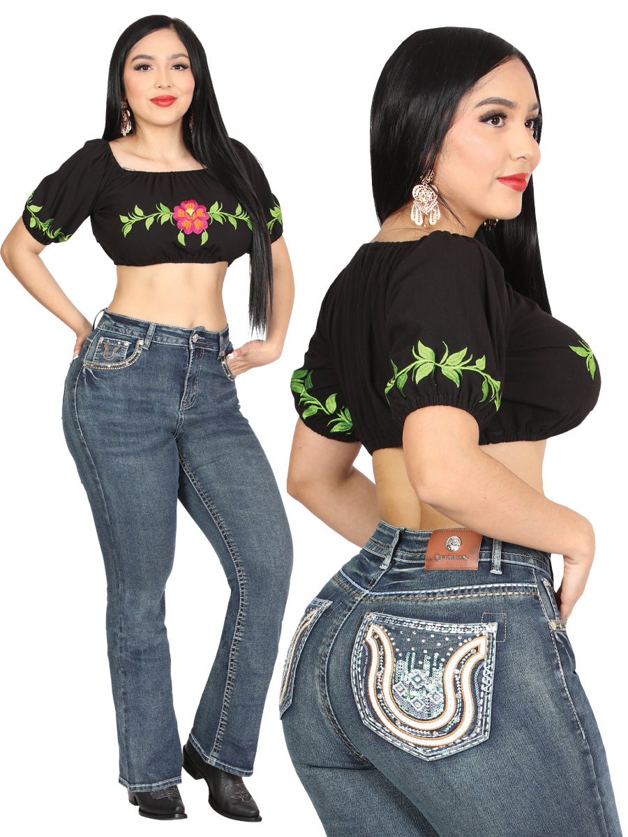 Jeans vaqueros bootcut Centenario - Azul oscuro 45029