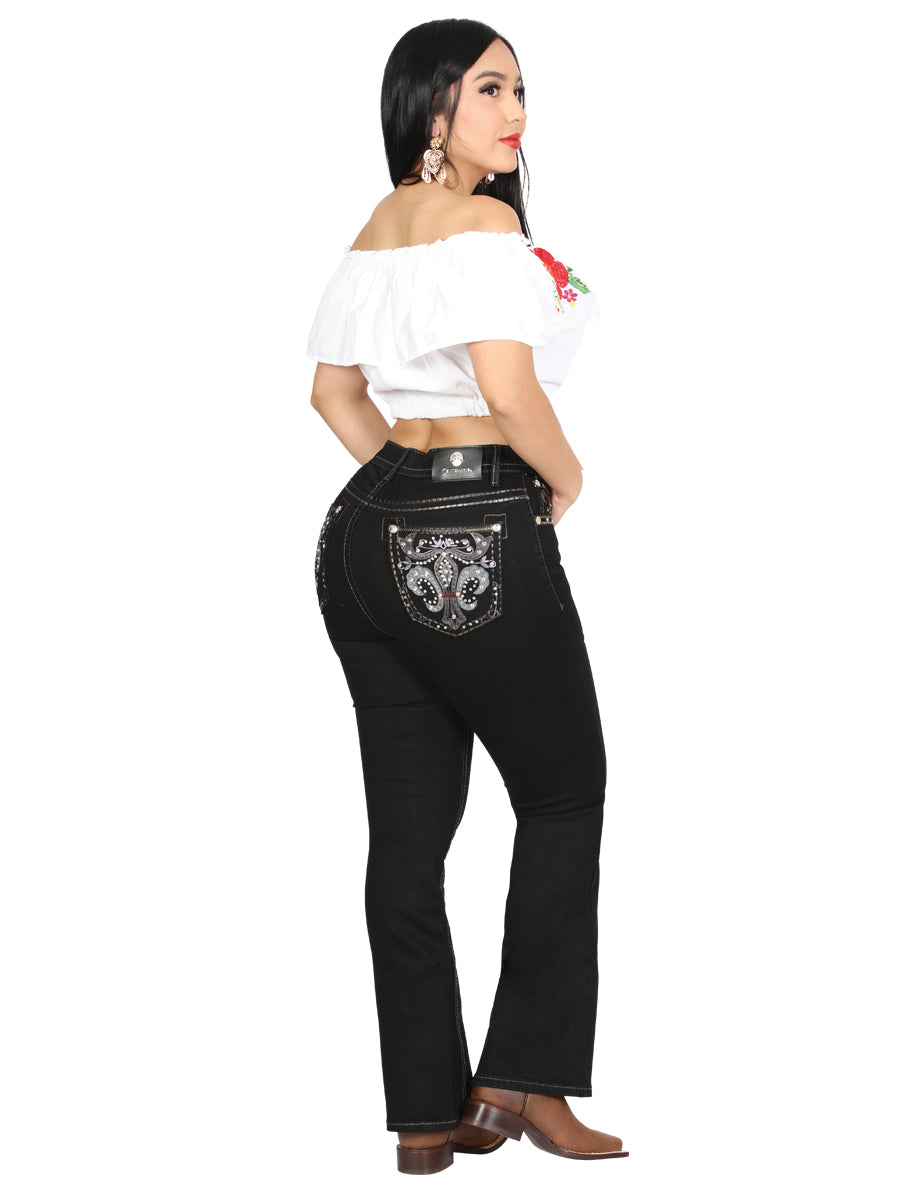 Vaqueros Centenario Bootcut - Negro 45030