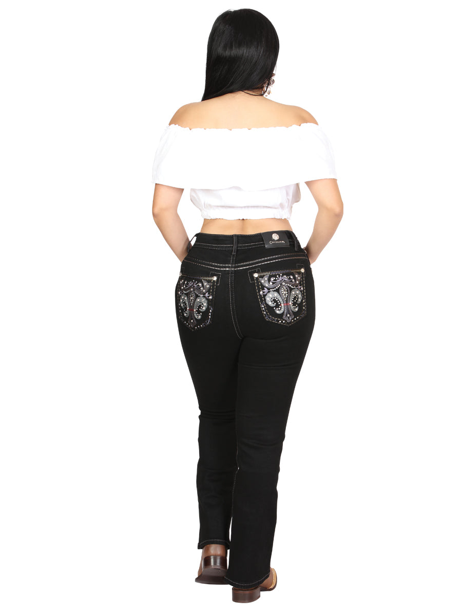 Vaqueros Centenario Bootcut - Negro 45030