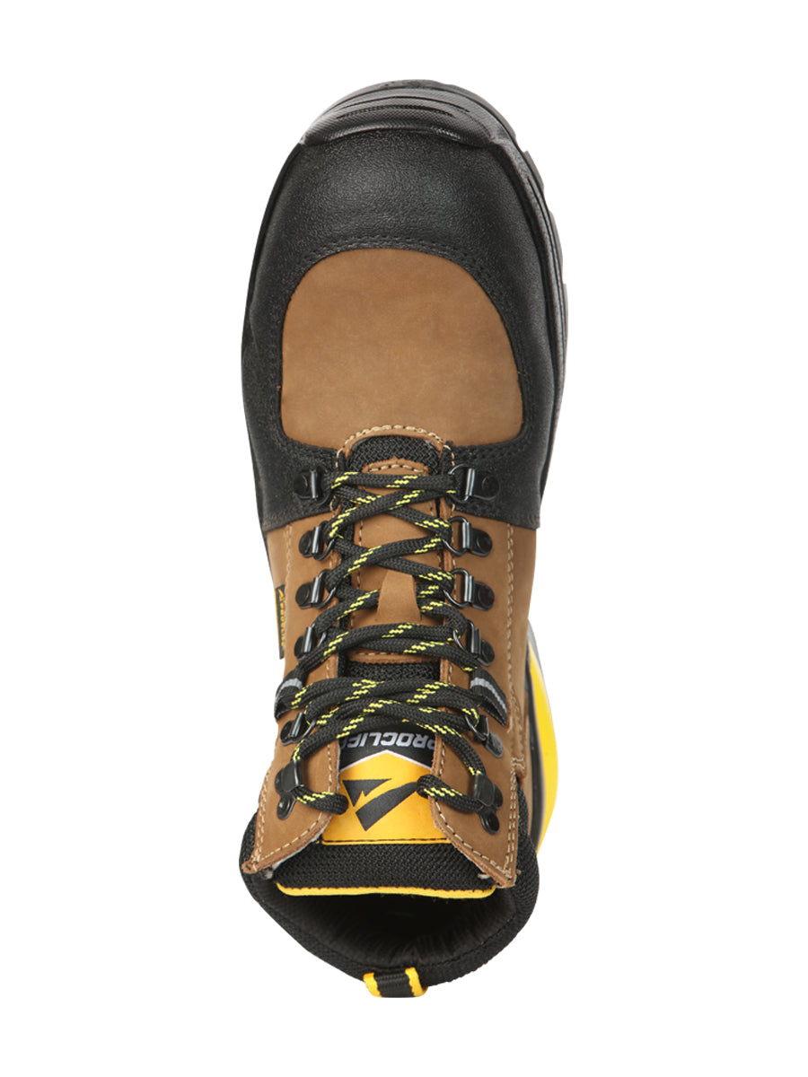 Calzado de trabajo para hombre Procliff con cordones y puntera - Nobuck Maple 45286