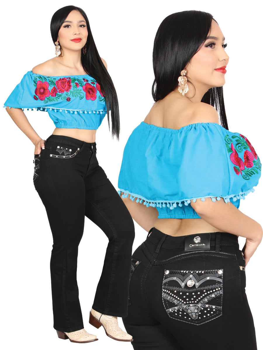 Women's Centenario Hip-Up Bootcut Denim Jeans - Black 45319