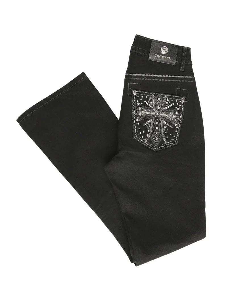 Centenario - Women's Bootcut Denim Jeans -  EC-W094 ID 45322