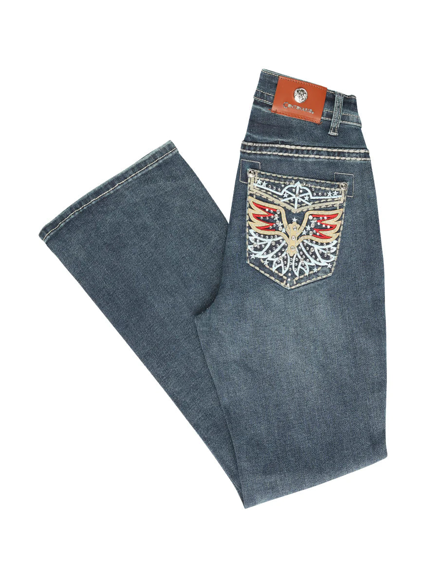 Centenario - Women's Bootcut Denim Jeans - EC-W029 ID 45324