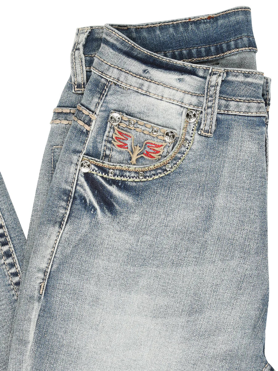 Centenario - Women's Bootcut Denim Jeans - EC-W029 ID 45325