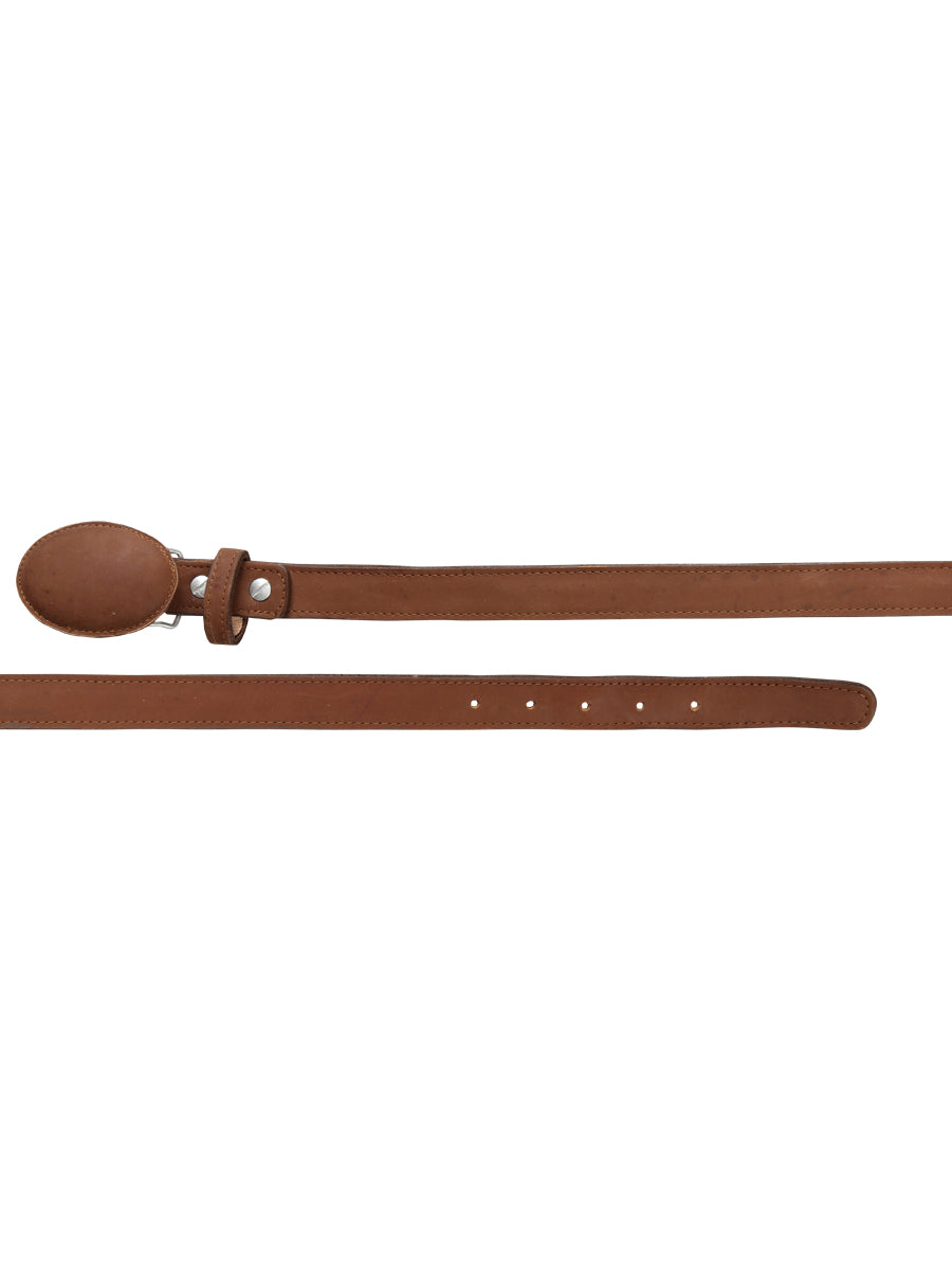 Cinturón Western para Niños - El General Nobuck Roble 45443