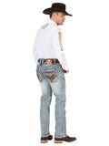 Centenario - Men's Premium Denim Boot Cut Pants - ECG-M91 ID 45530