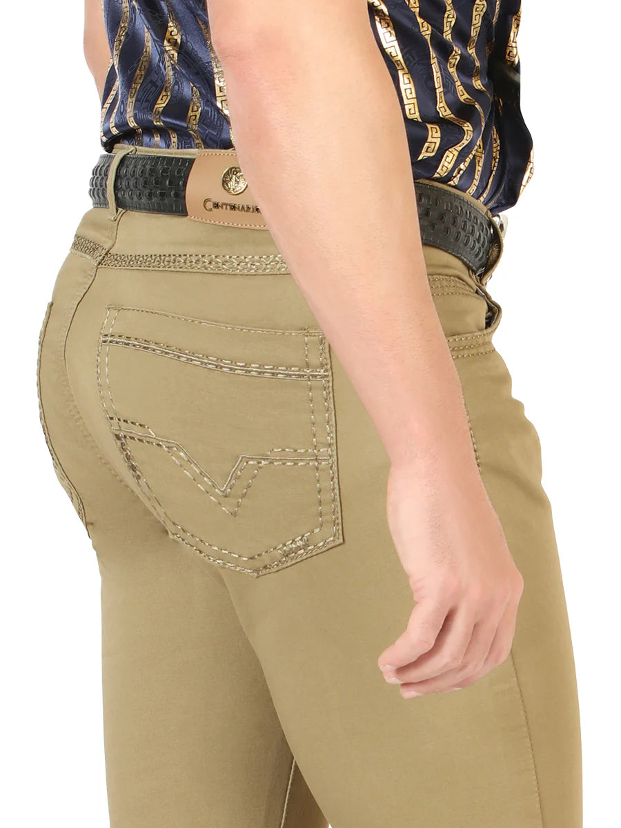 Centenario - Men's Slim Fit Denim Pants - ECP-001 ID 45542