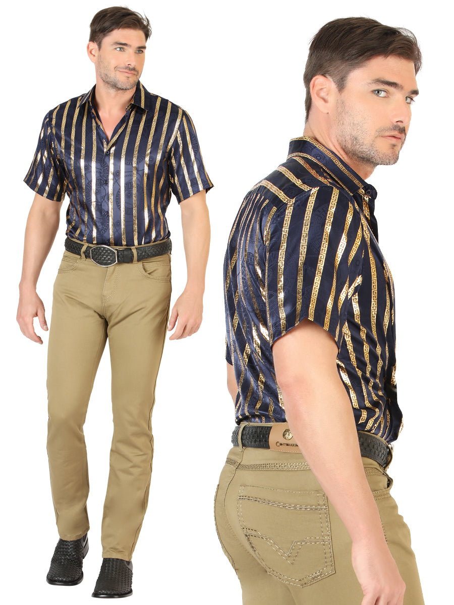 Pantalones de mezclilla Centenario Slim Fit - Caqui 45542