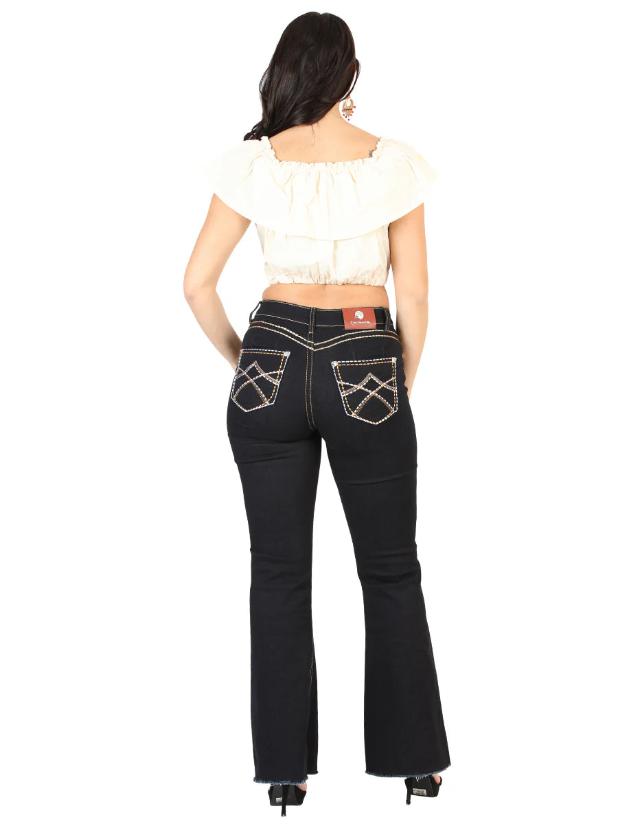 Centenario - Women's Hip Up Flare Jeans - EC-U27 ID 45544