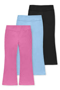 Girl's 3pc Pack Cozy Flare Legging Set - GLP-Y26-89515B