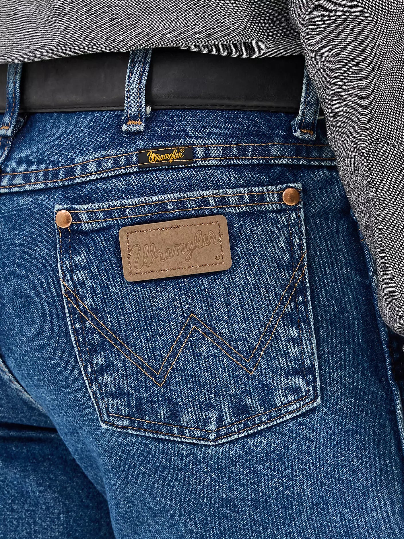 Wrangler - Jeans ajustados de corte vaquero para hombre - 936GBK