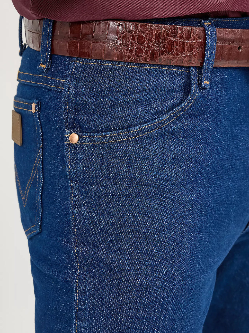 Wrangler - Jeans ajustados de corte vaquero para hombre - 936PWD