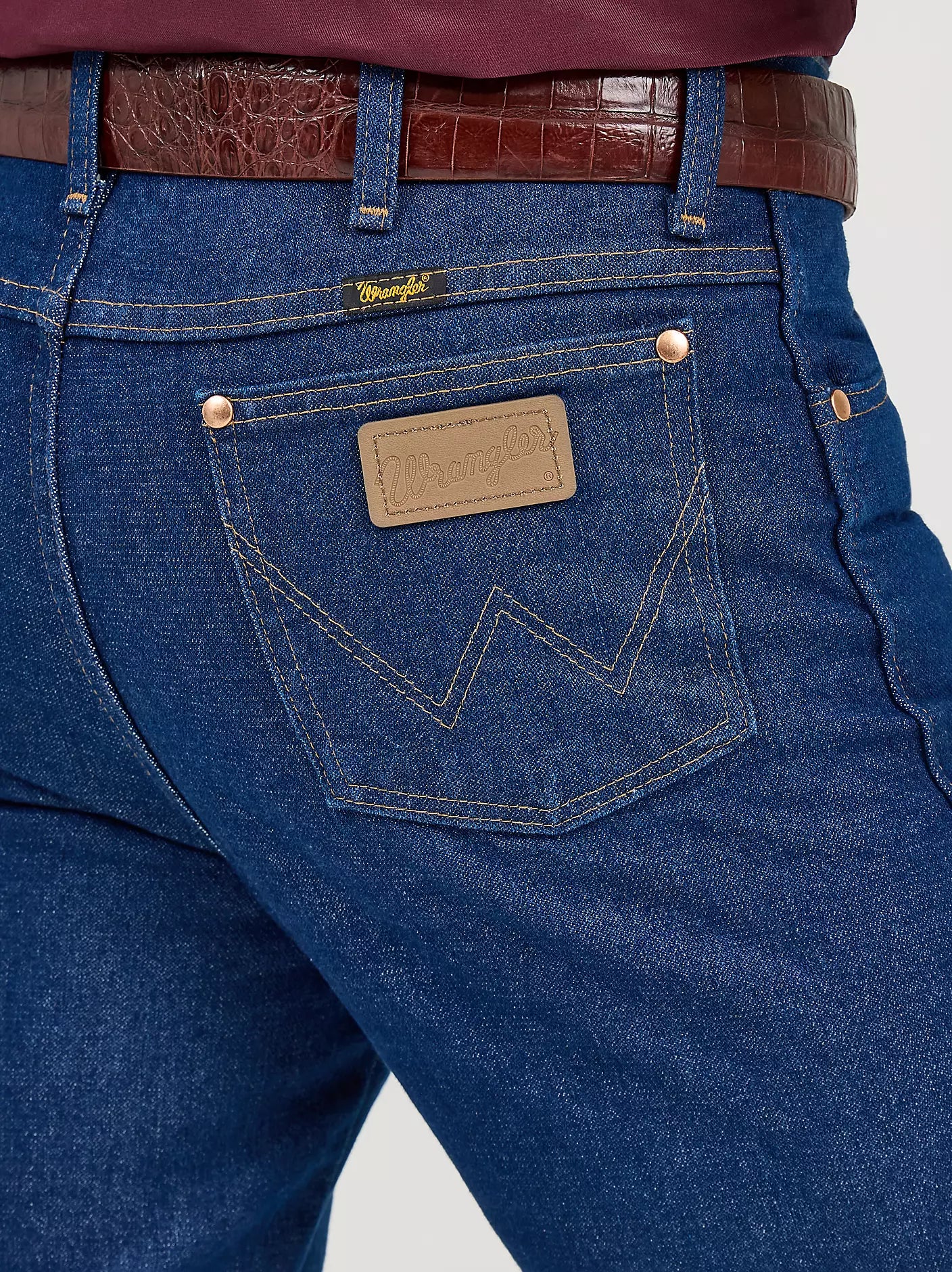Wrangler - Jeans ajustados de corte vaquero para hombre - 936PWD