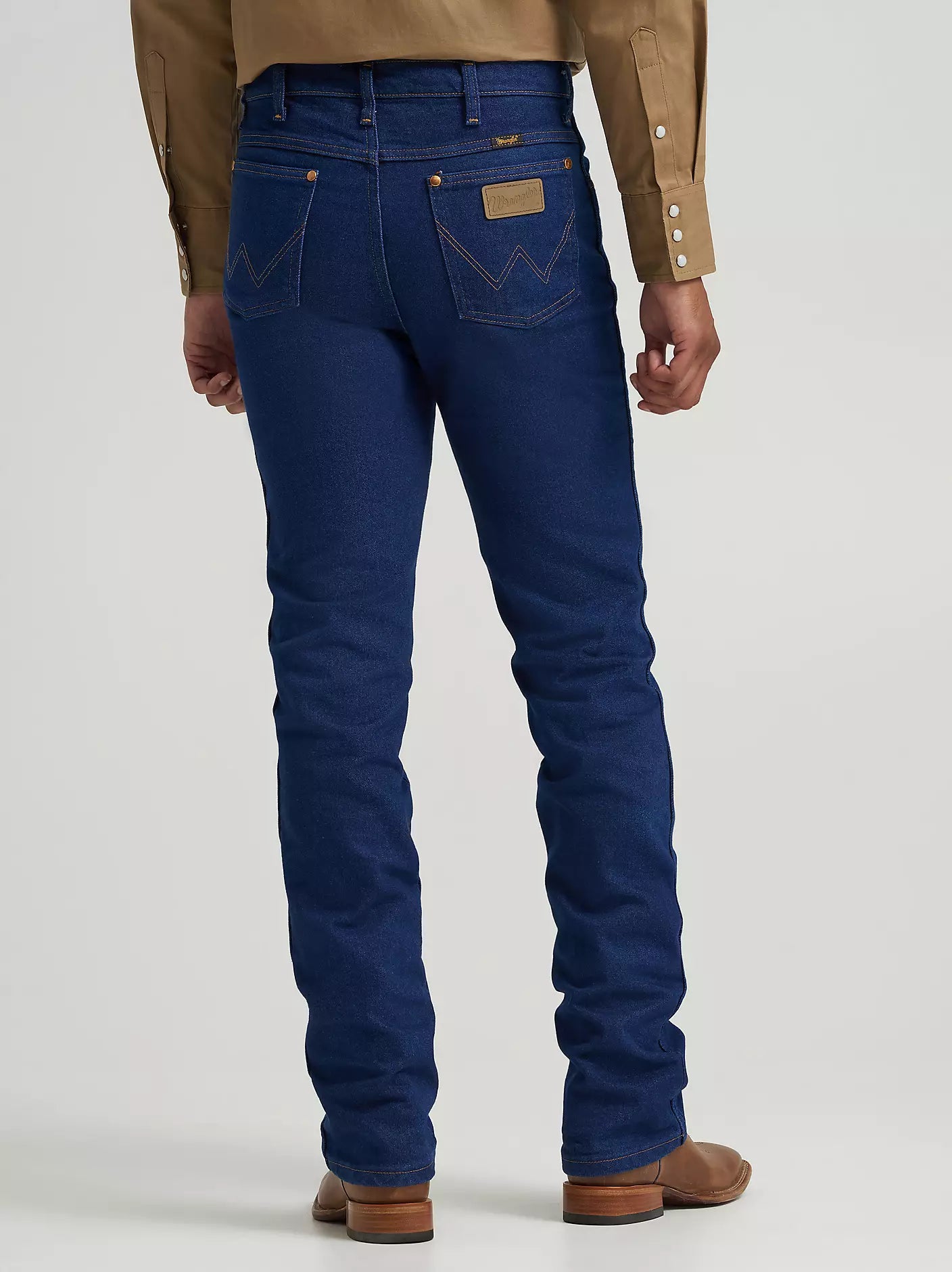 Wrangler - Mens Cowboy Cut Stretch Slim Fit Jeans - 938NAV