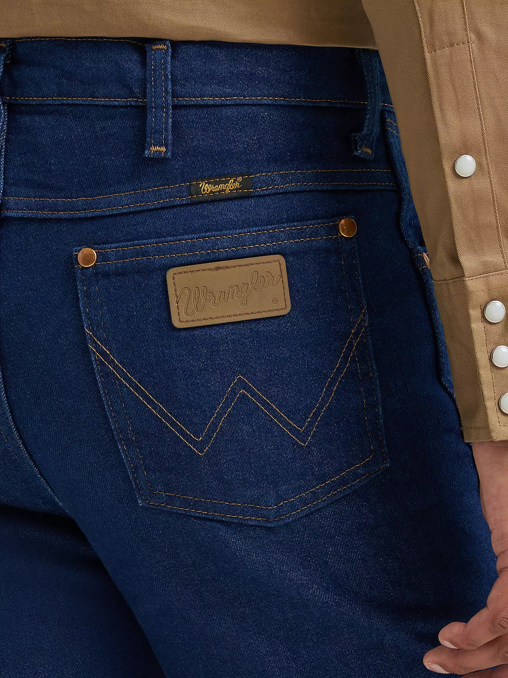 Wrangler - Mens Cowboy Cut Stretch Slim Fit Jeans - 938NAV