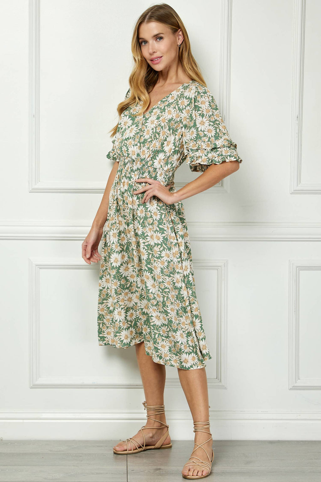Colección Winslow - Vestido cruzado elegante para mujer inspirado en un kimono - Y973766N90