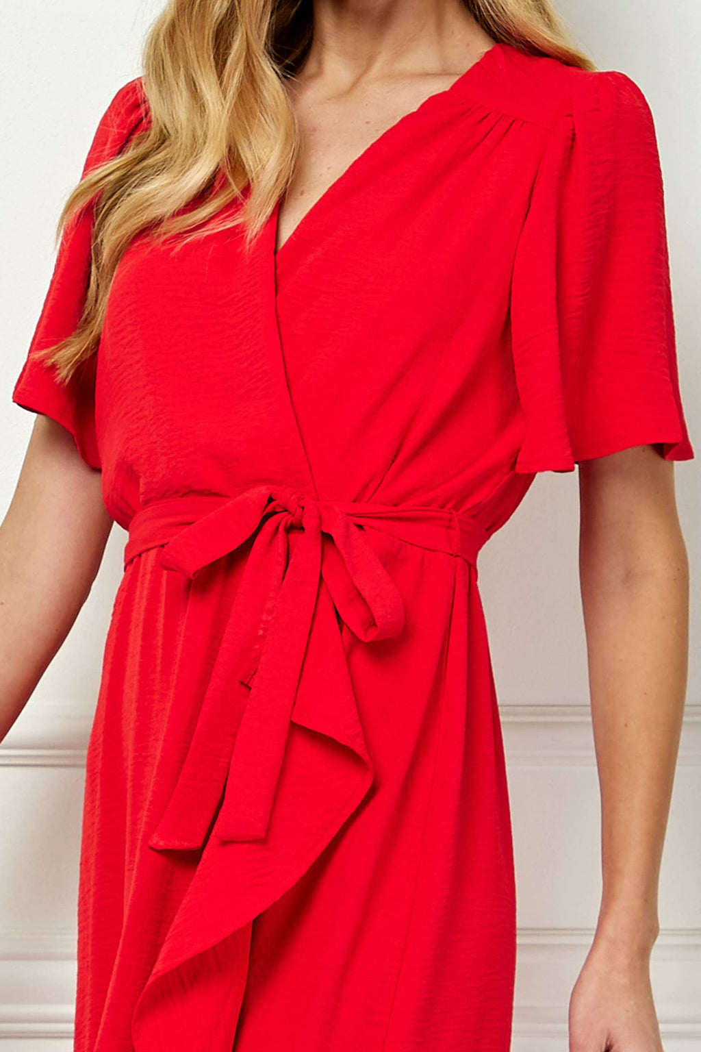Colección Winslow - Vestido cruzado falso de elegancia clásica para mujer - Y95651P33