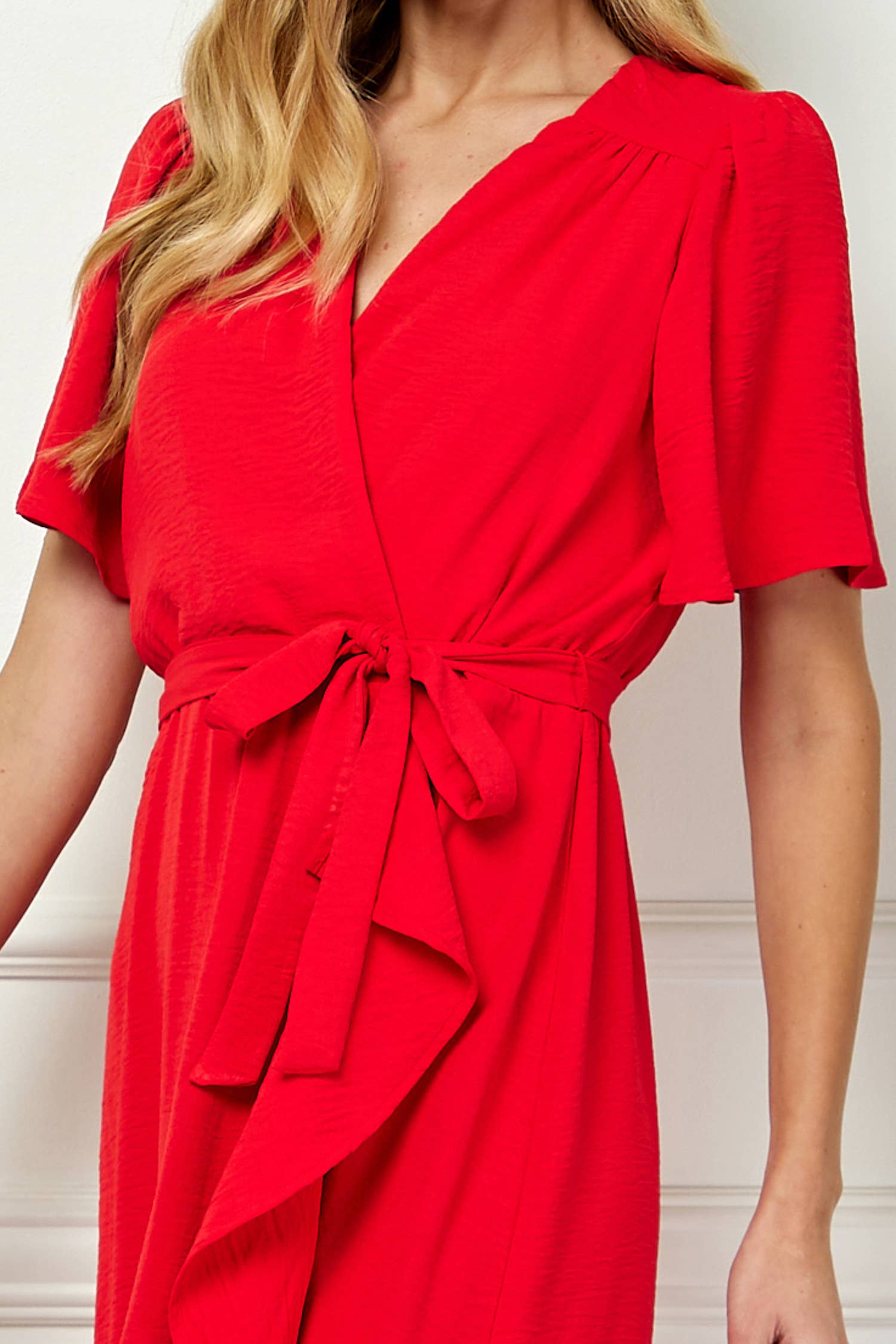 Colección Winslow - Vestido cruzado falso de elegancia clásica para mujer - Y95651P33