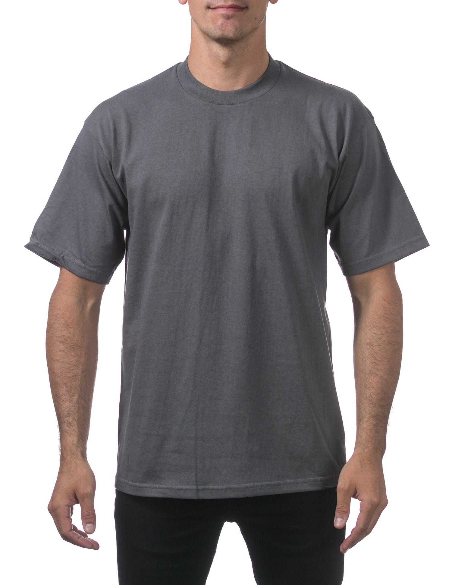 Pro Club Men's Heavyweight Short Sleeve Tee (S-4XL)  Style: 101