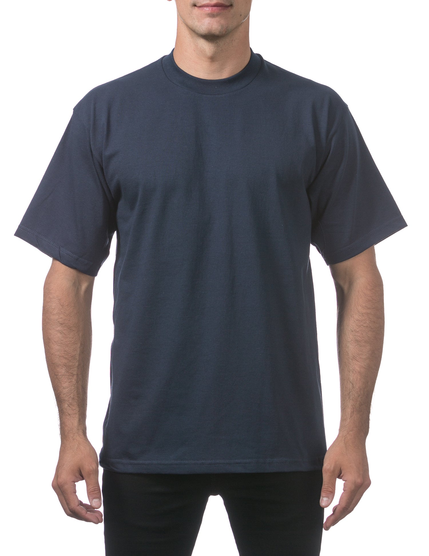 Pro Club Men's Heavyweight Short Sleeve Tee (S-4XL)  Style: 101