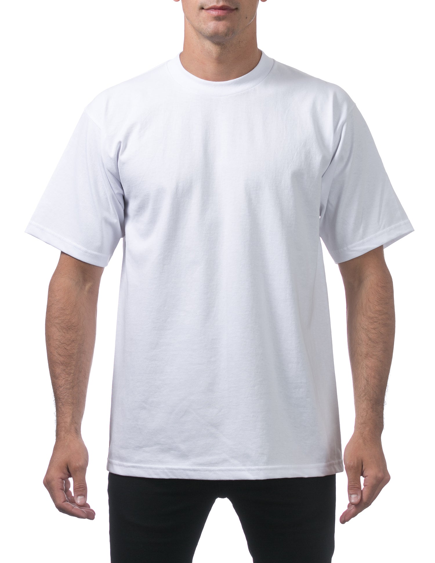 Pro Club Men's Heavyweight Short Sleeve Tee (S-4XL)  Style: 101