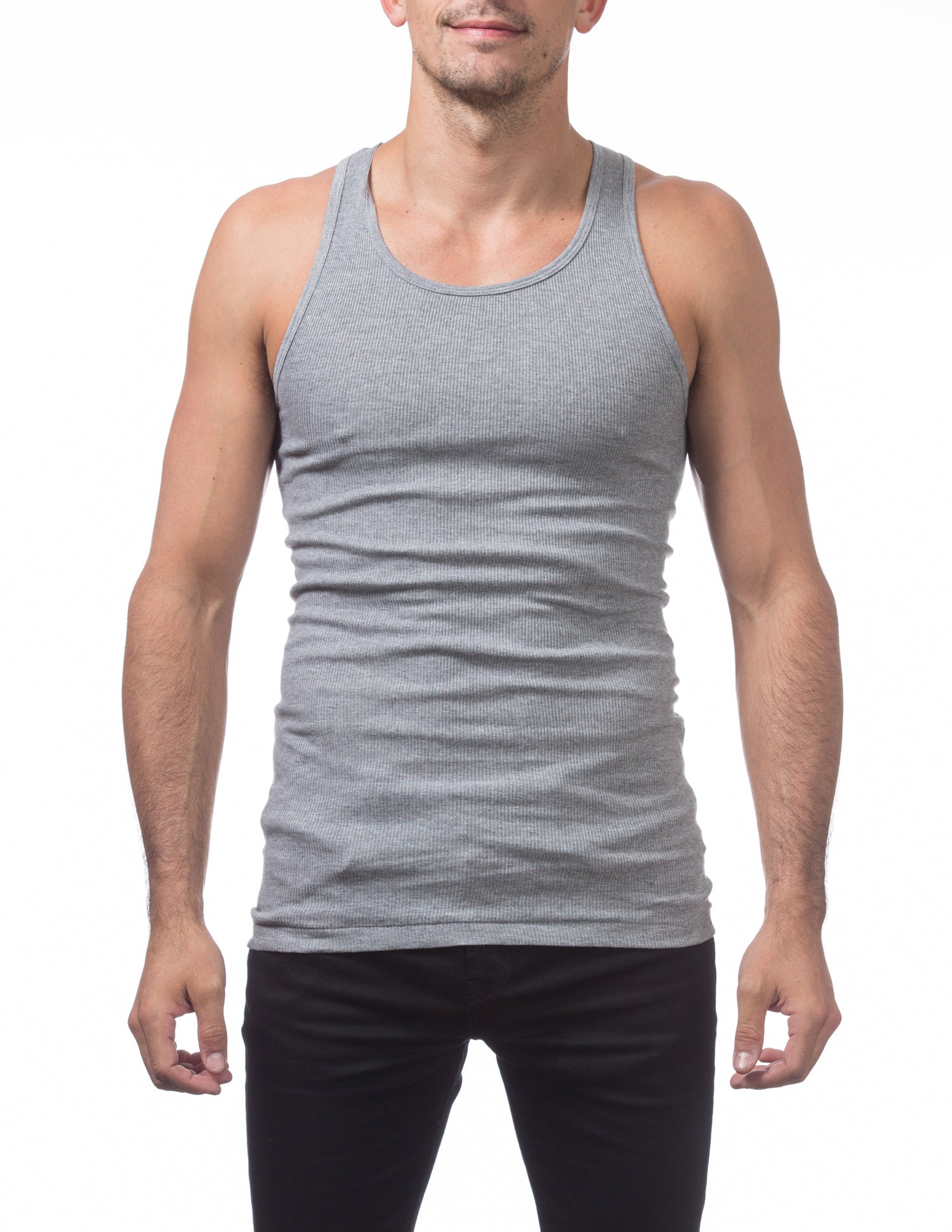 Pro Club - Men's Premium Ringspun Cotton Ribbed A-shirt 3pk - 112