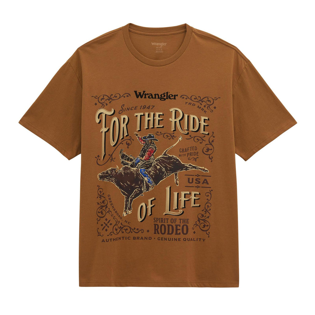 Wrangler Men's Graphic Short Sleeve T-Shirt - Vintage Fit  - 112380264