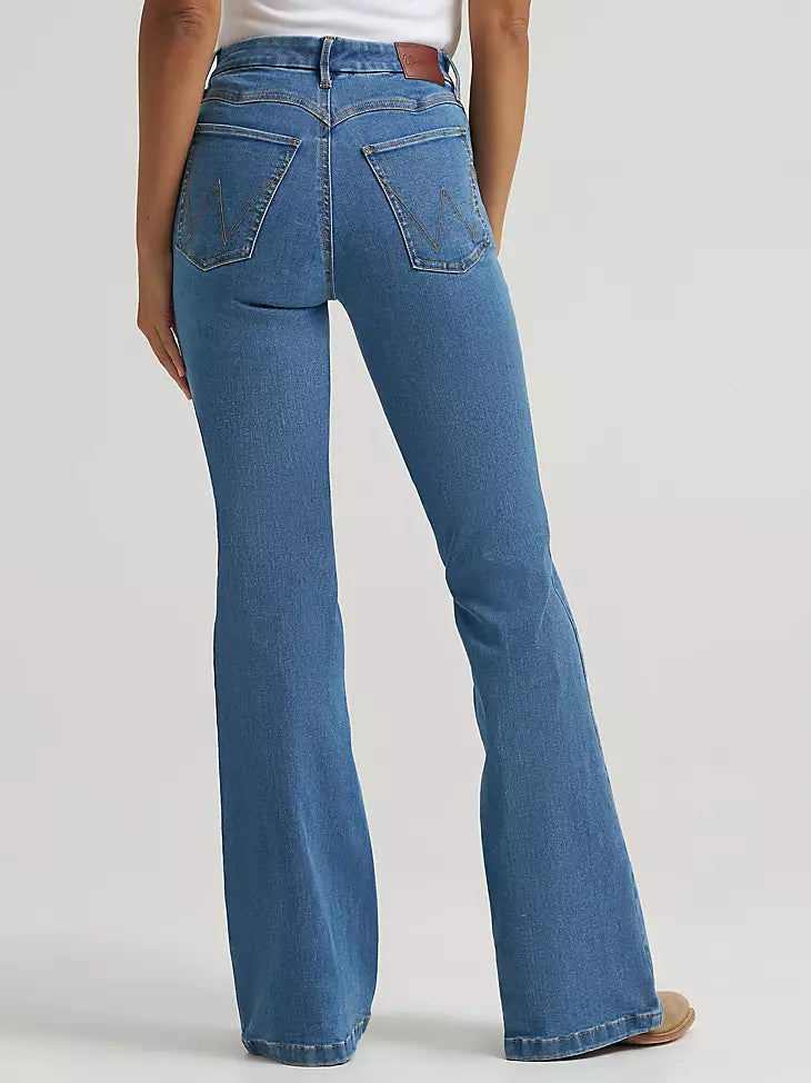 Wrangler Women's Bespoke Flare Jean - High Rise - 112382270