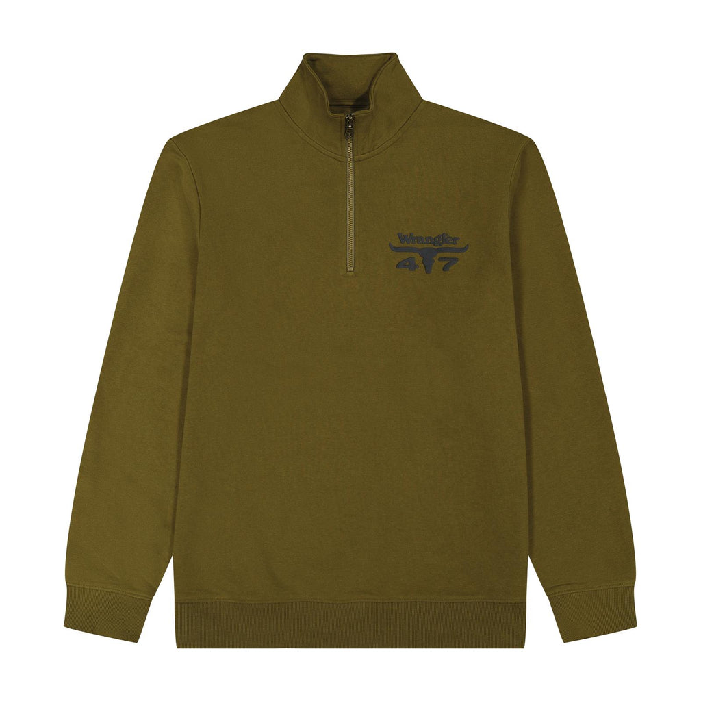 Men's Wrangler® 1/4 Zip Fleece Pullover - Regular Fit - 112384015
