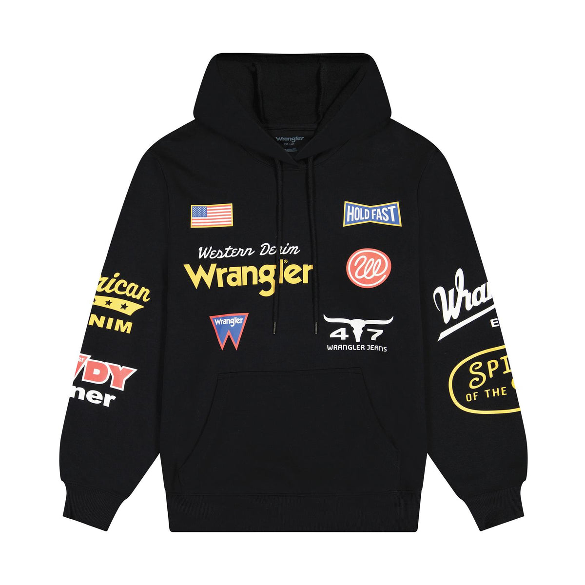 Men's Wrangler® Western Hoodie - Relaxed Fit - 112384025