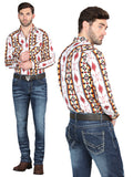 Men's El Norteño Medium Blue Skinny Stretch Pants 126628