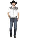 Men's El Norteño Skinny Stretch Denim Pants In Dark Blue 126634
