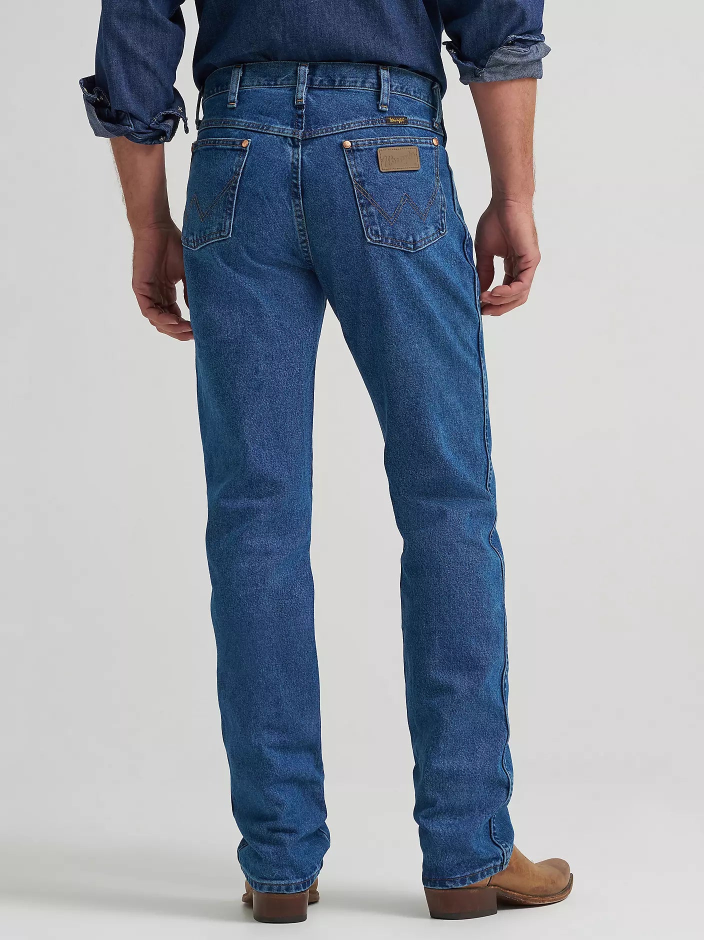Wrangler - Vaqueros ajustados originales Cowboy Cut para hombre - 13MWZGK