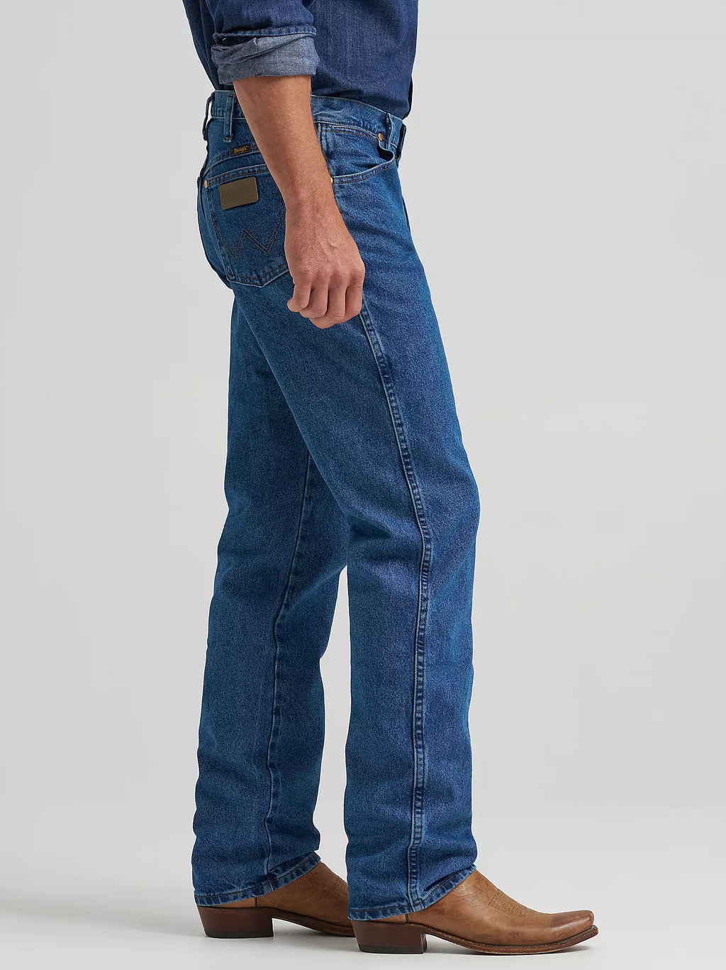 Wrangler - Vaqueros ajustados originales Cowboy Cut para hombre - 13MWZGK