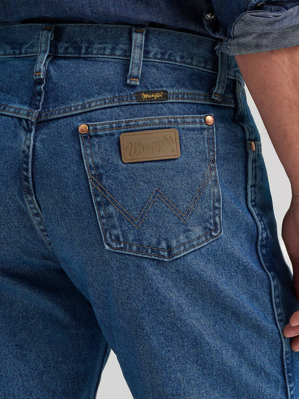 Wrangler - Vaqueros ajustados originales Cowboy Cut para hombre - 13MWZGK