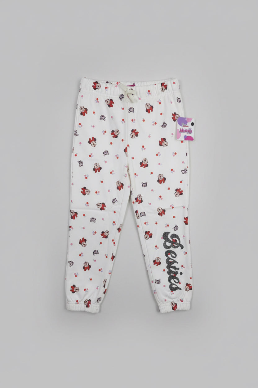 Girls Character “Besties” Print Jogger Pants - MNQ073A