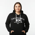 Reflex - Sudadera con capucha y bordado California para mujer Reflex [Tallas grandes] - JU526B