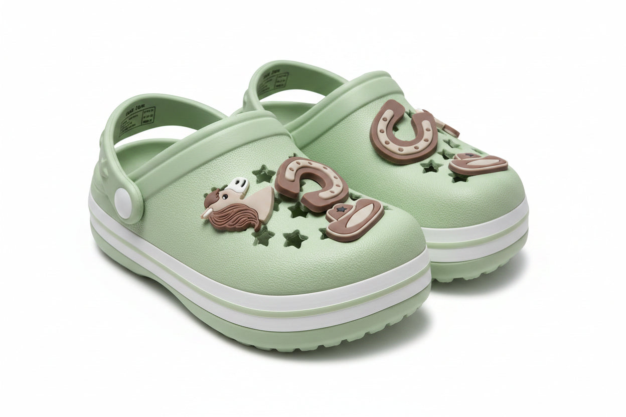 Infant Boy's Cowboy Foam Clogs - TBVS44135-I